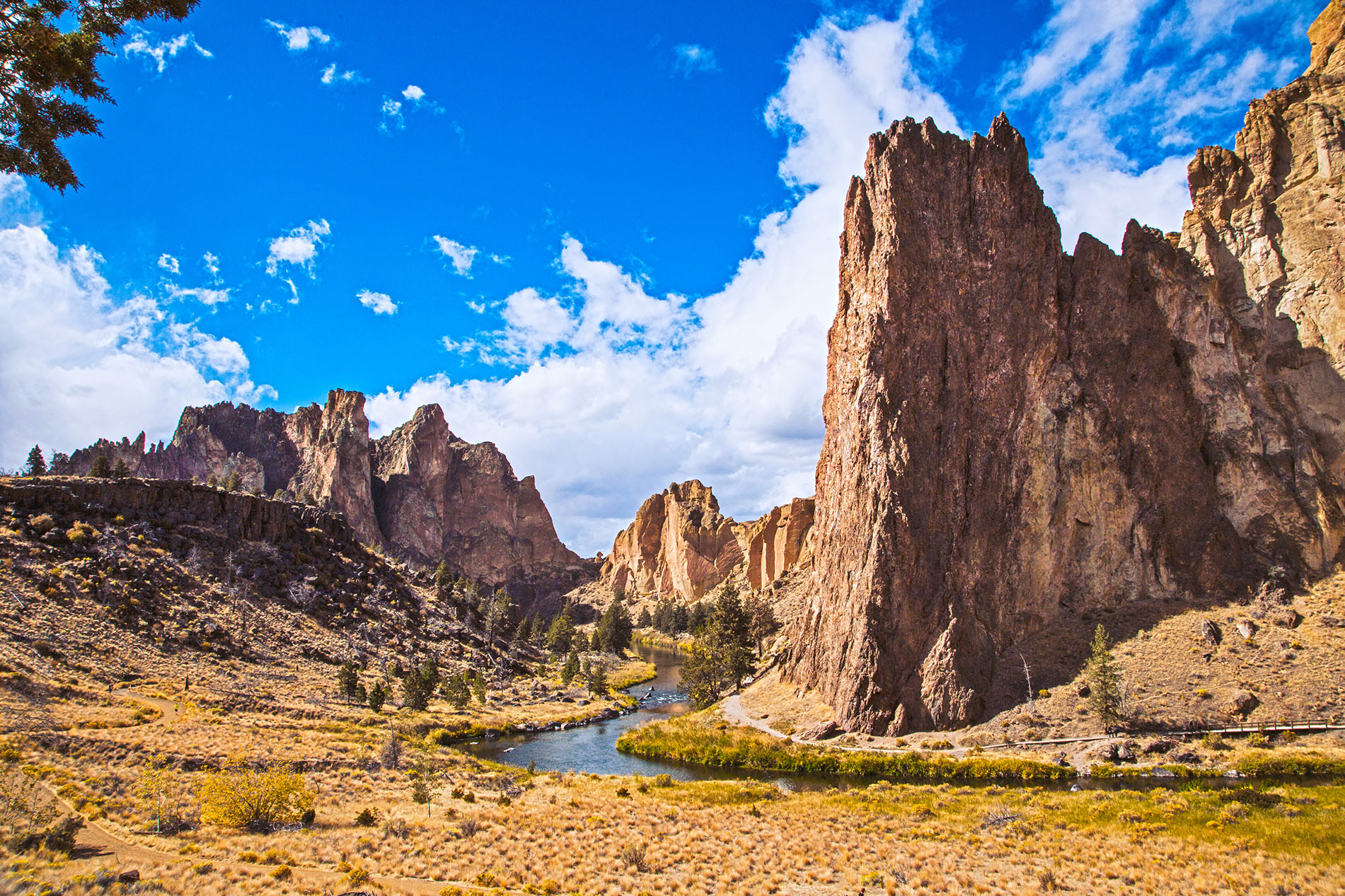 Smith Rock State Park landscape